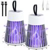 Mineup 2pcs Lampada Antizanzare Casa, Zanzariera Elettrica da Interno