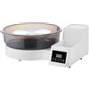 Uimoso Tornio per Ceramica con Piatti da 36 e 28 cm, 450W, Giradischi Bianco