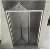 Totama Box Doccia Nicchia Porta a Libro Opaco 6mm 60 70 75 80 85 90 95 100