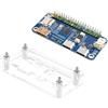 Eurowagens Rp2040 PIZero Development Board Custodia In Acrilico Per Scheda Madre