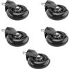 Eurowagens Set Di 5 Ruote Per Sedie Da Ufficio 11 Mm X 22 Mm Pen