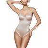 SELENE CREACIONES SELENE Body Donna con Ferretto Senza Spalline e Coppe Modellanti Miranda