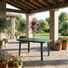 BICA Tavolo da Giardino Resina 137x85 cm Verde Cayman Panter Collection