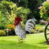 Statua di gallo, scultura in ferro, regalo, statuetta di animale per patio,