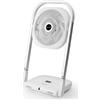 MACOM Ventilatore da Tavolo 9 Velocità Bianco SLIMMY