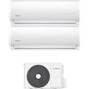 Comfee Climatizzatore Inverter 9+12 Dual Split CFW09A+CFW12A+2F18K