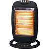 Ardes Stufa elettrica basso consumo Alogena 1200W Oscillante Termostato AR454B