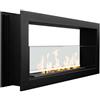 Divina Fire Camino a Bioetanolo Incasso Bifacciale 90x40 Montefalco 90 DF900DS