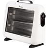 Ardes Stufetta Elettrica al Quarzo Potenza 800 Watt Maniglia Ecopelle Bianco AR4