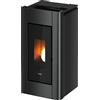 Cadel Stufa a Pellet Canalizzata 10,5 kW 25 Kg 294 m3 Antracite Prince Plus 11