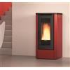La Nordica-Extraflame Stufa a Pellet Ventilata 10 kW 27 Kg Bordeaux DAHIANA 5.0