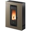 Cadel Stufa a Pellet Ventilata 8,5 kW 15 Kg WiFi Light Bronze Luce Plus 9 T2