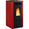 La Nordica-Extraflame Stufa a Pellet Ventilata 6,5 kW 15 Kg Avorio Ketty 5.0