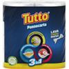 Tutto Pannocarta 3 in 1 2 Rotoli di Carta Multiuso 1 Velo 48* strappi Extra
