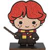 CRYSTAL ART Buddies - il Kit Diamond Painting Originale, Ron Weasley, Collezione Harry Potter con Diamatini in Resina Brillante, Set Creativo 6+ con Supporto in Legno, 11cm, CAFGR-HPS002