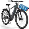 Fischer E-Bike ATB TERRA 6.8i ULTIMATE Bicicletta elettrica per donne e uomini, telaio 55, motore centrale 90 Nm, batteria 36 V