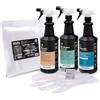 Errecom Kit pulizia completa climatizzatori, include Clima-Net 1L e cover Wally per pulizia unità interna e filtri, Bio Acid e Bio Alkaline 2L detergenti biodegradabili pulizia unità esterna, guanti