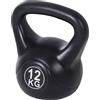 DecHome Kettlebell 12 kg per Allenamento Cross Training Nero A51076V0D