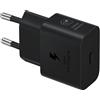 Samsung Caricabatterie 25W Universale Nero + Cavo 1 mt USB-C EP-T2510XBEGEU