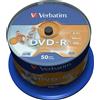Verbatim Spindle 50 Dvd-R 4 7Gb 16X Print. S 43533/50