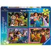 Ravensburger - Puzzles Disney Encanto 4 Pack | Puzzle Bambini 5 Anni In Su | Reg