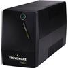 Tecnoware Ups 800 Va Schuko Line Int.Era Plus Togheter On FGCERAPL802SCH
