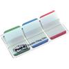 Post-itÃ‚Â® 3M 686L-GBR pouch autoadesiva Rettangolo Blu Verde Rosso 22 fogli Autoadesivo