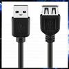 MEDIARANGE CAVO PROLUNGA USB MASCHIO FEMMINA 3 METRI CAVETTO FILO 3mt CONNETTORE VELOCE 2.0