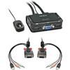 LINDY Switch Kvm Compact VGA USB 2.0 A 42342
