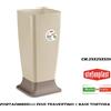 STEFANPLAST Portaombrelli Zeus Travertino + Base Tortora SF72014