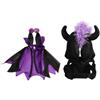 Eurowagens Cane Devil Corno Cappello Halloween Dressingup Costume Pet Servizi Fotografici