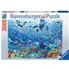 Ravensburger - Puzzle Variopinto mondo subacqueo, 3000 Pezzi, Puzzle