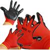 taniashop GUANTI DA LAVORO IN NITRILE NYLON ANTISCIVOLO ANTITAGLIO MULTIUSO TAGLIA 11