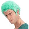 Chaks - Parrucca Zoro da uomo, accessorio ufficiale per costume One Piece, capelli verdi, corti, cosplay anime, carnevale e Comic Con