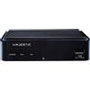 NEW MAJESTIC Decoder Digitale Terrestre DVB-T2 HEVC MPEG-4 DVB-T HD Nero DEC-665