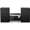 Panasonic Micro Hi Fi Bluetooth Radio DAB+ 20 Watt MP3 USB Argento SC-PM272EG-S