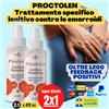 Proctolen 2X1 emorroidi esterne interne cura rapida veloce dolore male al rimedi