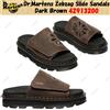 Dr. Martens Sandali Dr.Martens Zebzag Slide marrone scuro 42913200