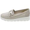 Enval Soft scarpe da donna mocassini con zeppa in camoscio linea comoda 1250022