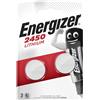 Energizer Numero 2 batterie 3V 2 pezzi 620 mAh CR2450