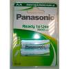 Panasonic Batteria Ricaricabile AA confezione da 2 P-6/2BC1900