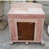 mondo artistica Lavandino Con Mobile Da Esterno, Lavabo Fontana Per Arredo Giardino In Cemento