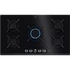 Electrolux Piano Cottura Gas 5 Fuochi 90 cm in Vetro colore Nero KGG953753K