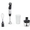 Moulinex Frullatore ad Immersione Minipimer 1000W Nero Quickchef+ DD673810