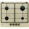 Indesit Piano Cottura 4 Fuochi a Gas 58 cm da Incasso colore Avena TH 642 /I