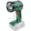 UTENSILERIA 1PZ BOSCH V 18V TORCIA LED SENZA BATTERIA UNIVERSAL LAMP 18: