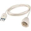 Polypool Prolunga elettrica 3 mt maschio 2P+T femmina Schuko PP2621Q