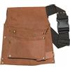 NBrand Marsupio Attrezzi da Carpentiere 2 tasche+Portamartello Cuoio