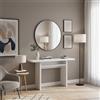 Terraneo Tavolo Consolle Allungabile Ingresso 120x35/70x75h cm Bianco