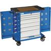 Fervi CARRELLO PORTAUTENSILI PORTA UTENSILI ATTREZZI OFFICINA 7 CASSETTI ARMADIO VUOTO